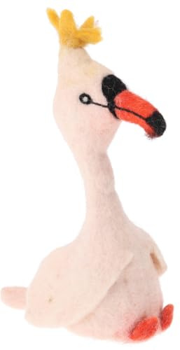 Filz Eierwärmer, handgemachte Filzdekoration, Tier, König Schwan