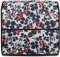 kwmobile Funda compatible con KitchenAid 4,3-4,8 litros - Forro protector con bolsillos para robot de cocina - Estampado floral