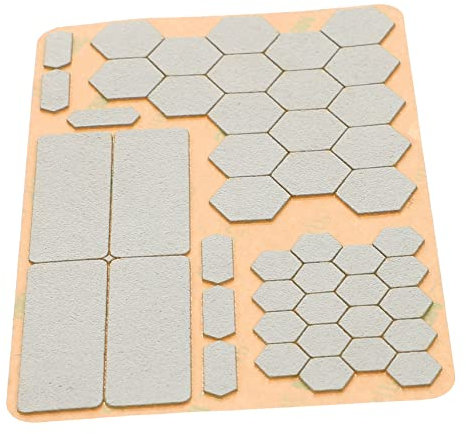 jojofuny 1 Blatt Anti-schweiß-Aufkleber Für Die Griptape Für Handy Griffband Seitenaufkleber Universeller Anti-rutsch-Aufkleber Lieferungen Liefern Fell Wenden Multifunktion