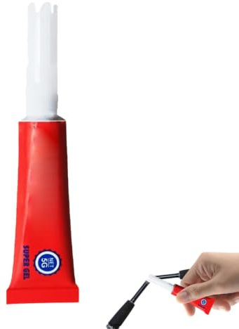 Meindin Angelrutenkleber, Rutenspitzen-Reparaturkleber,0,1 Unzen Stark haftender Angelrutenspitzenkleber - Stark haftender wasserfester Angelruten-Spitzenkleber, EIS-Angelrutenkleber