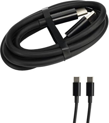 LKTOP 100W USB C to USB C Cable, 3.3 FT, Fast Charging for DJI Mini/Air/Mavic Series Drone, Osmo Action 3/4, Osmo Pocket 3, GoPro, Insta360, Phones