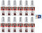 12x Giardino dei Sensi Profumo For Men Legni Esotici, Profumo da Uomo intenso e Originale 100ml + 1 Confezione di Talco Felce Azzurra in omaggio, Busta da 100g