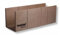 PROVISTON - Gehrungslade für Handsägen - 45 Grad Winkel - 90 Grad Winkel - Schneidlade für Sockelleisten, Stuckleisten und Metallprofile - Höhe bis 160 mm - Breite bis 180 mm - Aus stabilem Holz