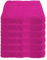 Julie Julsen 6er Pack Handtuch 23 Farben erhältlich weich und saugstark 500gsm Öko Tex 50 x 100 cm Fuchsia