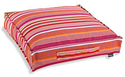 H.O.C.K. Matratzenkissen Outdoor Yucatan (50x50x10cm, pink)