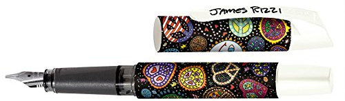 Online Schreibgeräte - Schönschreibfüller Campus II, Federbreite 1,4 mm, James Rizzi - Give peace a chance