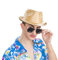 Festartikel Müller - Sombrero de paja liso para hombre