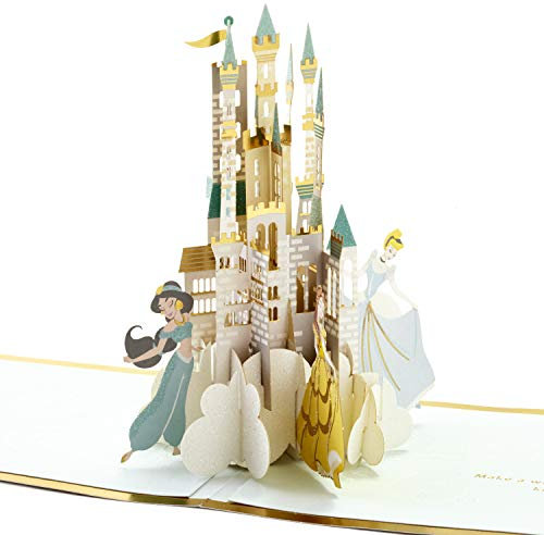 Hallmark Signature Paper Wonder Pop-Up-Geburtstagskarte (Disney Prinzessinnen)