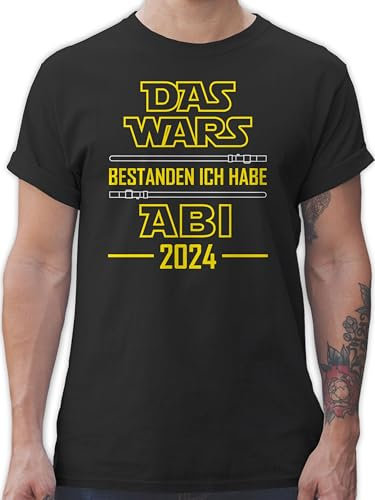 T-Shirt Herren - Abitur & Abschluss - Das Wars bestanden ich Habe Abi 2025 - XL - Schwarz - Geschenke für abiturienten schulabschluss Geschenk abigeschenk geschafft Schule Shirts abigeschenke