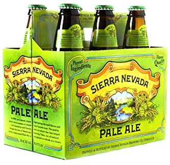 6 Flaschen Sierra Nevada Pale Ale 0,355 l inkl. 0,25 € Pfand, Bier aus den USA