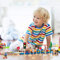 SNAGAROG 16 PCS Panneau de Signalisation en Bois Set Panneaux de Signalisation Panneau de Circulation Enfant Panneau de Signalisation Jouet
