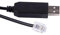 USB-auf-RJ11-Kabel für Skywatcher EQ6 EQ5 HEQ5 EQMOD ASCOM PC zum Anschluss des Synscan-Handcontrollers (180 cm, USB auf RJ11 6p4c)