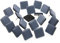 ULIFESTAR Möbelgleiter zum Aufnägeln, strapazierfähig, quadratisch, PTFE (Teflon), Tisch-/Stuhlbein-Bodenschutz, Stuhlgleiter aus Holz, bewegen Sie Ihre Möbel ruhig, einfach und sicher, 20 Stück