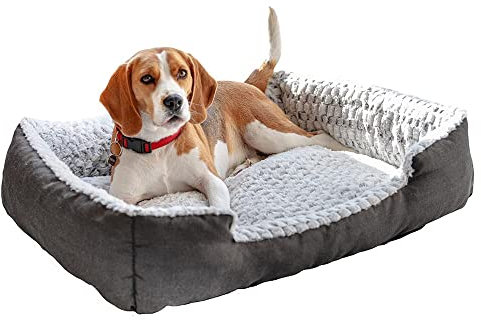 Ferplast Zwinger für Hunde und Katzen Sweetie 90,91 x 72 x 19 cm, Weiß/Grau