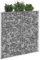Catherinol Gabionen-Hochbeet, Hochteich, Kräuterspirale, Gabione, Pflanzsteine, Mauersteine Gartenmauer, Teichwanne, Trapezform Verzinkter Stahl 100x20x100 cm