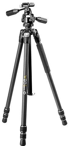 Vanguard Veo 3 263CPS - Trépied Stable en Carbone avec rotule à 3 Voies pour Photo et vidéo