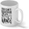 Halloween You Cant Sit With Us Crazzy Hocus Pocus Witchers Tasse blanche Café Mug
