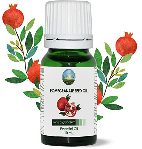 NPOW Pomegranate Essential Oils - Pure Essential Oils for Skin, Natural Pomegranate Oil for Face, Oil for Diffuser - 10ml