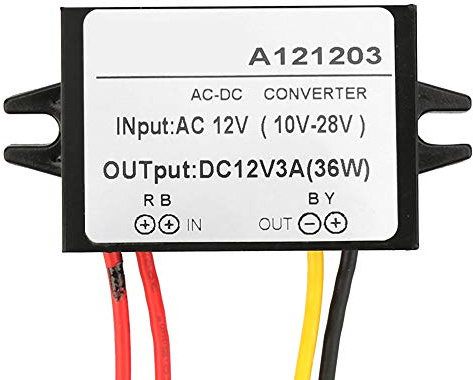 Convertisseur abaisseur de Tension CA 10-28 V vers CC 12 V Module d'alimentation abaisseur CA CC Transformateur de Tension Module d'alimentation (3 A)