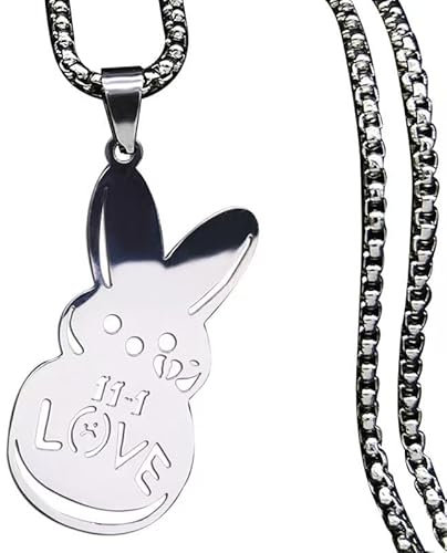 YITAIYUAN Halskette anhänger schmuck Kpop Lil Peep Sad for Love Schwarze Farbe Halskette Damen Herren Halskette Schmuck