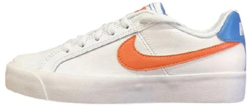 NIKE Blazer DN4244-181 Low-Top-Sneakers, Weiß/Orange, für Damen (Schuhgrößensystem, Erwachsene, Damen, Numeric, Medium, 37,5)