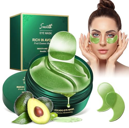 Under Eye Gel Patches, Collagen Eye Patches, Eye Patches for Puffy eyes, Moisturising Eye Patches for Dark Circles, Collagen Eye Bag Patches Removal Stickers, Hydrating, Skincare, 30 Pairs