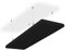 SILENT4® Schallabsorber Decke 114x33x5cm Akustikbild Akustikpaneele aus Akustikvlies, Seilmontage, messbar verbesserte Raumakustik durch Akustikplatten mit waschbarem Stoffbezug in Schwarz