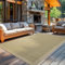 Carpetsale24 In- & Outdoor Teppich Wetterfest 280 x 370 cm Einfarbig Grün - Waschbar, Wasserfest, Pflegeleicht und Flachgewebe - Ideal für Balkon, Garten, Terrasse und als Küchenteppich