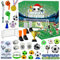 Harsever Adventskalender Fußball, Fussball Adventskalender 2024 Kinder, 24 Tage Weihnachts-Countdown-Adventskalender, Weihnachten fußball geschenke für jungs