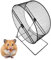 Leises Metall Laufrad Mit Ständer, Leises Hamsterrad, Übungsräder Für Kleintiere, Mäuse Hamster Mäuserad Hamsterrad, Hamster Laufrad Laufspielzeug, Lustiges Hamsterspielzeug Für Hamster
