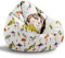 DreamRoots Sitzsack Kinder mit füllung - Sitzkissen Kinder Boden - Kinderzimmer Möbel - Sitzsäcke fürs kinderzimmer - Bean Bag M Cute Hedgehog