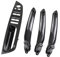 BHMIRUI Car Front Rear Interior Door Handle Inner Panel Pull Trim Compatible With BMW E70 E71 X5 X6 2007-2014 LHD(Carbon Fibre 4PCS)