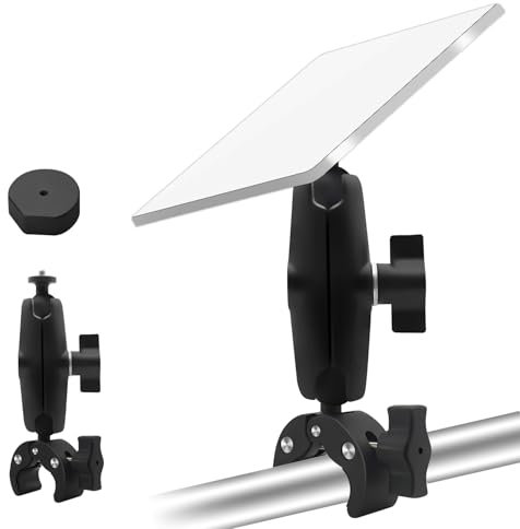 for Starlink Mini Mount, Pole Clamp RV Ladder Mount Roof Rack Compatible for Starlink Mini for Original Pipe Adapter Adjustable for Pole Holder on Car RV Ladder Yacht(for Model: SPX-04171000-515)