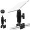 for Starlink Mini Mount, Pole Clamp RV Ladder Mount Roof Rack Compatible for Starlink Mini for Original Pipe Adapter Adjustable for Pole Holder on Car RV Ladder Yacht(for Model: SPX-04171000-515)