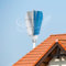 ahxyd - 500W Windräder,24V Vertikale Windturbine mit 2-Blätter + MPPT Controller Helix Magnetic Levitation Axis Vertikaler Windturbinengenerator für Haus und Industrielle Energieversorgung (24V)