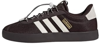 adidas Damen VL Court 3.0 Shoes, Aurora Coffee/Off White/Gold met., 40 2/3 EU