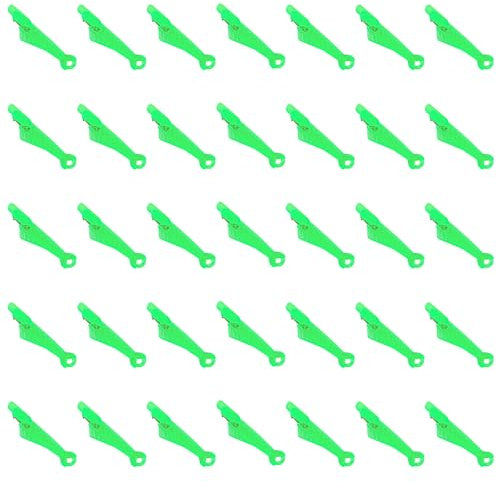 NICKLIN 35 Stück Nadeleinfädler für Nähmaschinen Einfädler für Nähmaschinen Kunststoff Nähnadeln Einfädler Grüner Nähmaschinen Zubehör für DIY