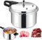 3L Aluminium Pressure Cooker, Induction Pressure Cooker for Induction Hobs, Wide Design, Multipurpose Pressure Cooker Kitchen Gadget