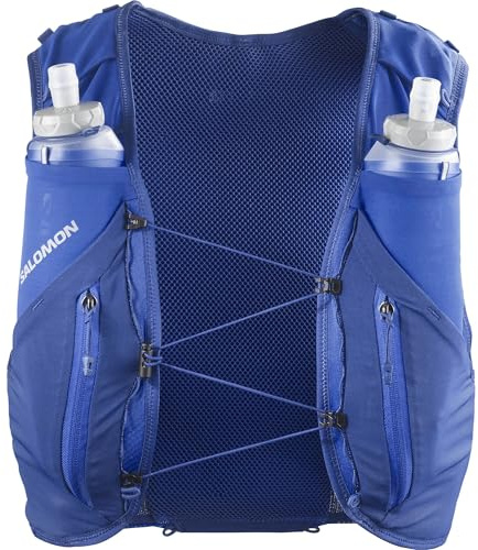 Salomon Unisex Advance Skin 12 | 12 Liter Hydration Trail Running Weste, Nautical Blue/Limoges, X-Large