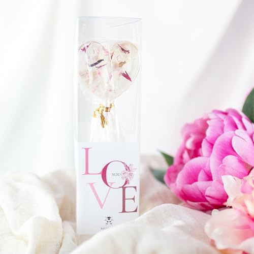 HerzblütenLollis - Valentins-Geschenkset LOVE