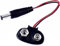 CABLEPELADO Cable Adaptador de bateria Arduino DC 9V | Cable de alimentación a presión de batería de 9V | Conector Tipo T | Conector DC 5,5x2,1mm | Apto para Arduino Uno R3 | 15 cm