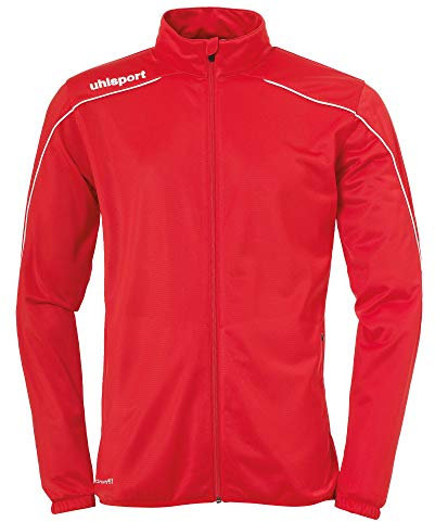 uhlsport Stream 22 Classic Veste Homme, Rouge/Blanc, 4XL