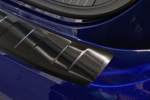Ladekantenschutz aus Edelstahl in anthrazit mit 3D Abkantung passend für VW Golf 8 Variant (Kombi) ab 9/2020 AZ30000043