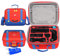 Mario Tragetasche für Nintendo Switch - Kompatibel mit Switch OLED, Tragbare harte Messenger Bag für Switch Console, Switch Dock, Pro Controller, Joy-Con Grip, Poke Ball Plus & Zubehör