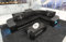 Sofa Bergamo Leder L Form Ecksofa Ledersofa mit Beleuchtung Couch mit Kopfstützen (Ecke rechts, Schwarz-Grau)