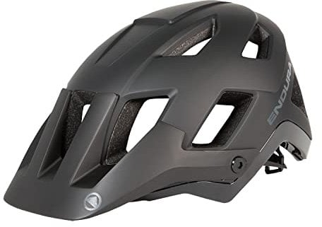 Endura Hummvee Plus Ciclismo Casco per Uomo, Black, L-XL