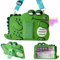 ESSTORE Custodia bambini per iPad 10a generazione 2022 Cover iPad 10.9 pollici + protezione schermo, Cover 3D carina cartone animato in silicone con tracolla e supporto case antiurto, dinosauro