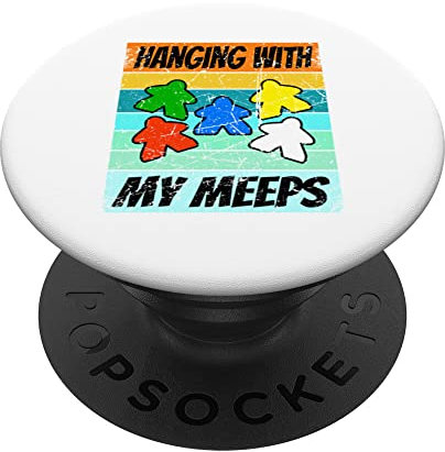 Game Board Game Night Shirts Damen Herren Kinder Meep PopSockets mit austauschbarem PopGrip