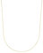 Amor Collier Unisex Damen Herren Halsschmuck, 35+3 cm, Gold, Kommt in Schmuck Geschenk Box, 2014558