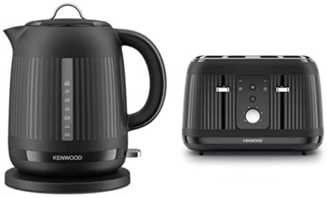 Kenwood Dawn Electric Kettle With Kenwood Dawn Toaster, 4 Slot Toaster